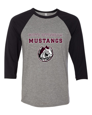 South Effingham Mustangs Spirit Men's Baseball T-Shirt
