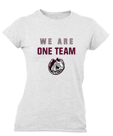 South Effingham Mustangs We Are One Team Women's Premium SS T-Shirt