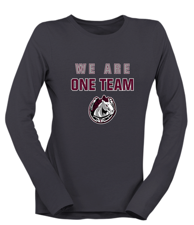 South Effingham Mustangs We Are One Team Women's Premium LS T-Shirt