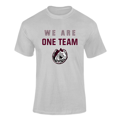 South Effingham Mustangs We Are One Team Men's SS T-Shirt