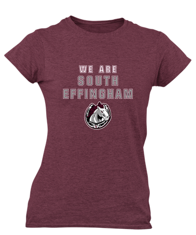 South Effingham Mustangs We Are Women's SS T-Shirt