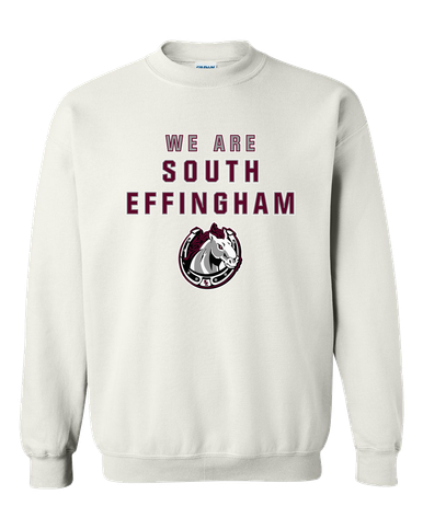 South Effingham Mustangs We Are Men's Sweatshirt