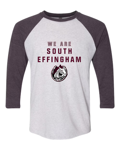 South Effingham Mustangs We Are Men's Baseball T-Shirt