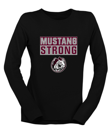 South Effingham Mustangs Strong #1 Women's LS T-Shirt