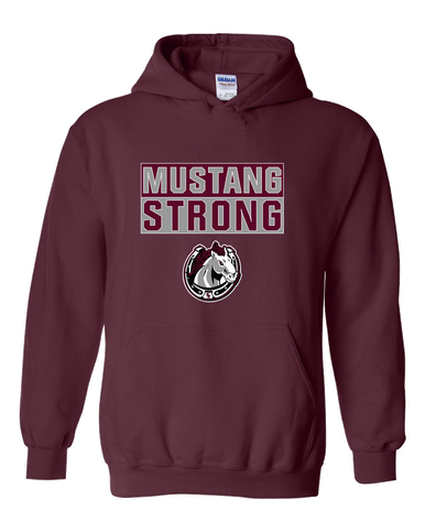 South Effingham Mustangs Strong #1 Men's Hoodie