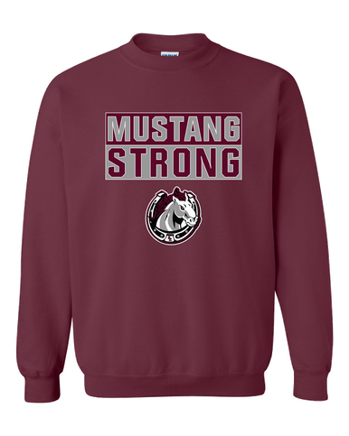 South Effingham Mustangs Strong #1 Men's Sweatshirt