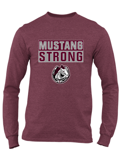 South Effingham Mustangs Strong #1 Men's LS T-Shirt