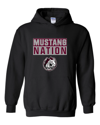 South Effingham Mustangs Nation #1 Men's Hoodie