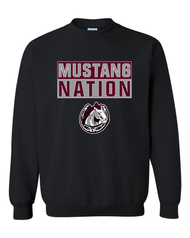 South Effingham Mustangs Nation #1 Men's Sweatshirt