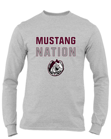 South Effingham Mustangs Nation #2 Men's LS T-Shirt