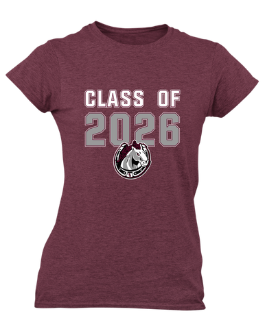 South Effingham Mustangs Class of 2026 Women's SS T-Shirt