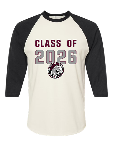 South Effingham Mustangs Class of 2026 Women's Baseball T-Shirt