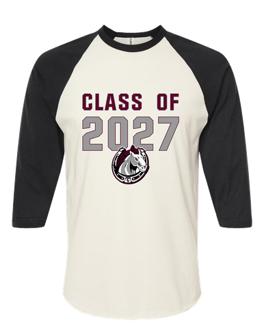 South Effingham Mustangs Class of 2027 Men's Baseball T-Shirt