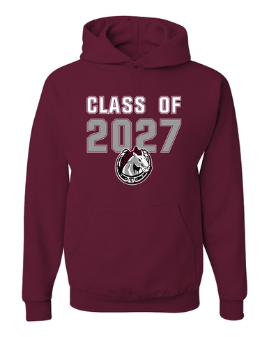South Effingham Mustangs Class of 2027 Men's Premium Hoodie