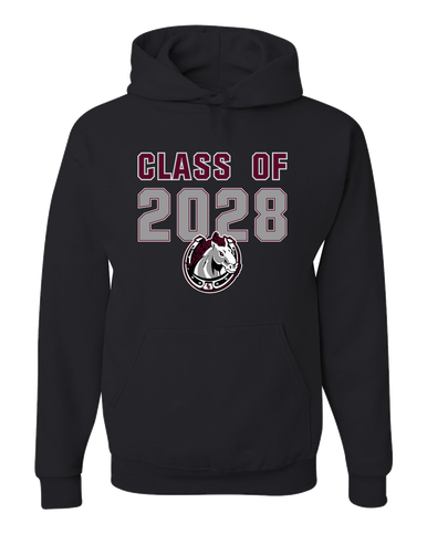 South Effingham Mustangs Class of 2028 Men's Premium Hoodie