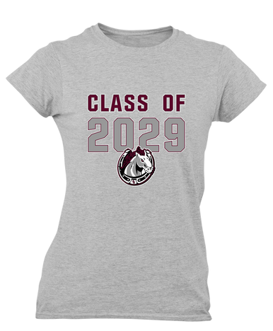 South Effingham Mustangs Class of 2029 Women's SS T-Shirt