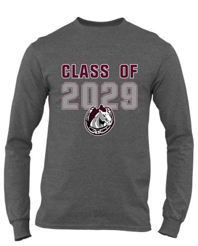 South Effingham Mustangs Class of 2029 Men's Premium LS T-Shirt