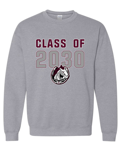 South Effingham Mustangs Class of 2030 Men's Sweatshirt