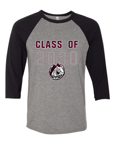 South Effingham Mustangs Class of 2030 Men's Baseball T-Shirt