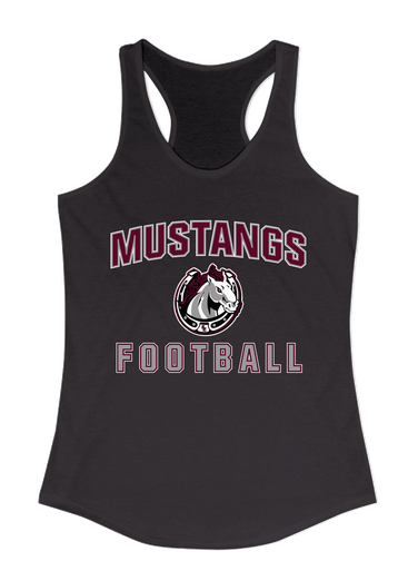 South Effingham Mustangs Football #1 Women's Tank Top
