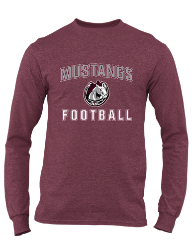 South Effingham Mustangs Football #1 Men's LS T-Shirt