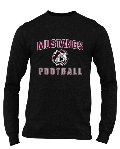 South Effingham Mustangs Football #1 Men's Premium LS T-Shirt