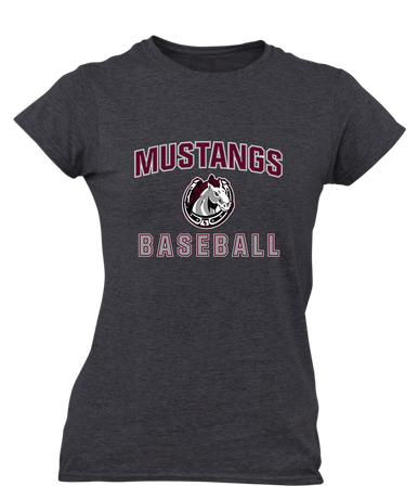 South Effingham Mustangs Baseball #1 Women's Premium SS T-Shirt