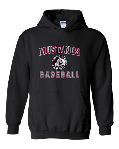 South Effingham Mustangs Baseball #1 Men's Hoodie