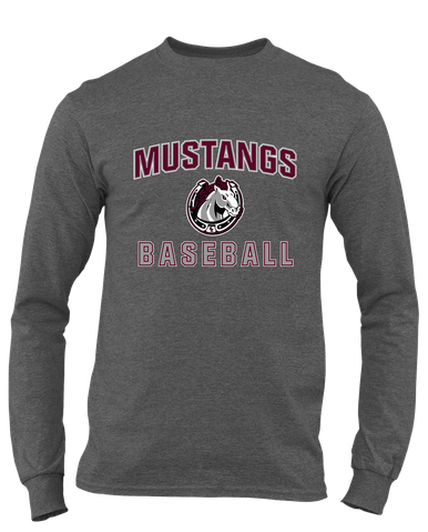 South Effingham Mustangs Baseball #1 Men's Premium LS T-Shirt