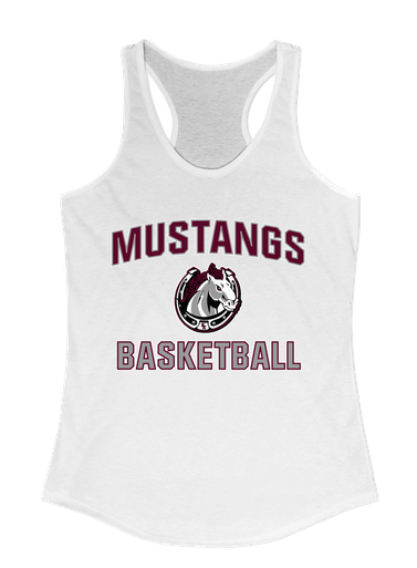 South Effingham Mustangs Basketball #1 Women's Tank Top