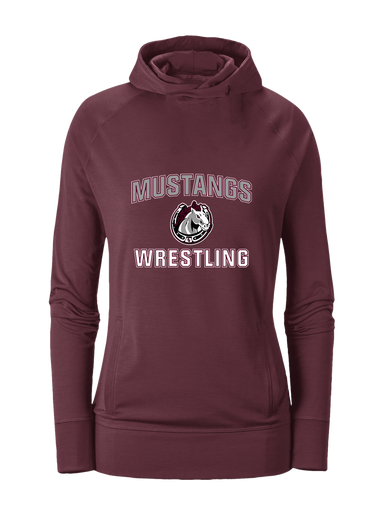 South Effingham Mustangs Wrestling Women's Hoodie