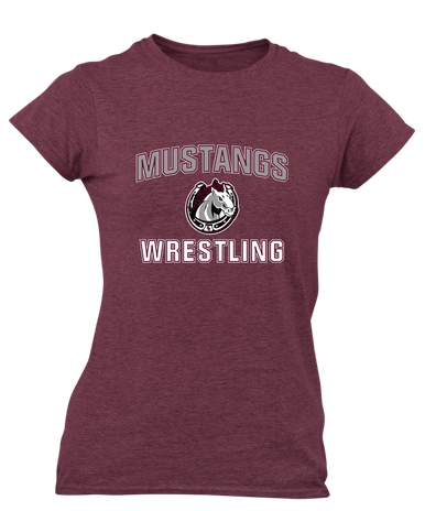 South Effingham Mustangs Wrestling Women's Premium SS T-Shirt
