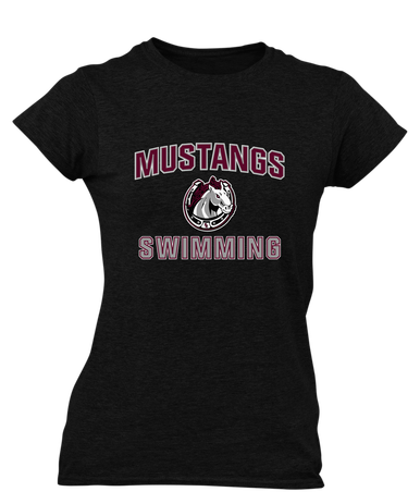 South Effingham Mustangs Swimming Women's Premium SS T-Shirt