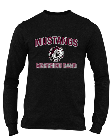 South Effingham Mustangs Marching Band Men's LS T-Shirt