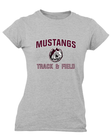 South Effingham Mustangs Track & Field Women's Premium SS T-Shirt