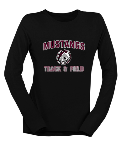 South Effingham Mustangs Track & Field Women's Premium LS T-Shirt