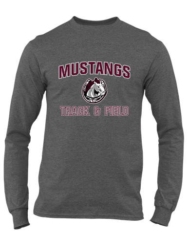 South Effingham Mustangs Track & Field Men's LS T-Shirt