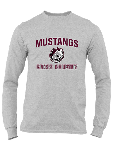 South Effingham Mustangs Cross Country Men's LS T-Shirt