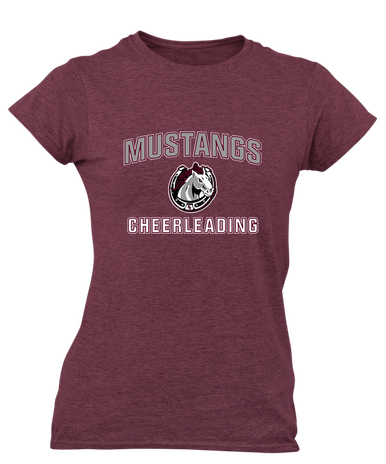 South Effingham Mustangs Cheerleading Women's Premium SS T-Shirt
