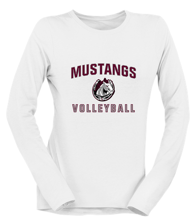 South Effingham Mustangs Volleyball Women's Premium LS T-Shirt