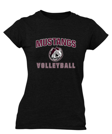 South Effingham Mustangs Volleyball Women's Premium SS T-Shirt