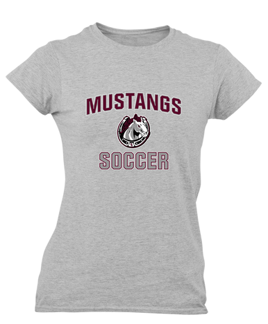 South Effingham Mustangs Soccer #1 Women's SS T-Shirt