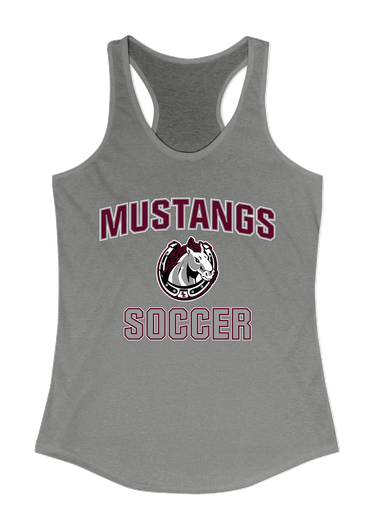 South Effingham Mustangs Soccer #1 Women's Tank Top