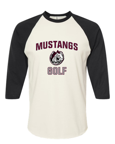 South Effingham Mustangs Golf Women's Baseball T-Shirt
