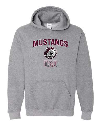 South Effingham Mustangs Dad Men's Hoodie
