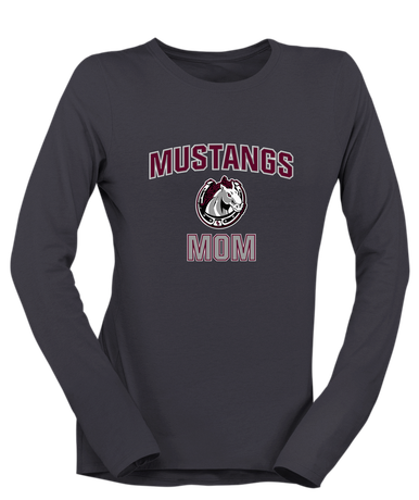 South Effingham Mustangs Mom Women's LS T-Shirt