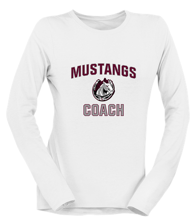 South Effingham Mustangs Coach Women's LS T-Shirt