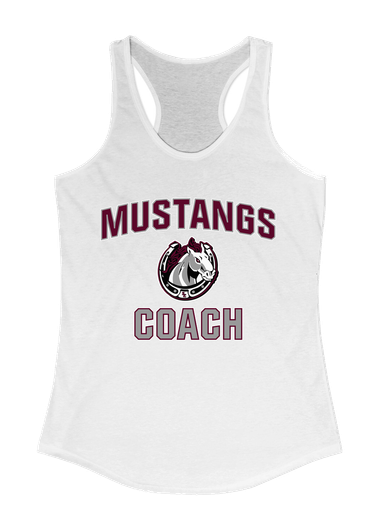South Effingham Mustangs Coach Women's Tank Top