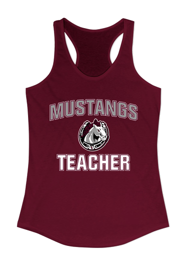 South Effingham Mustangs Teacher Women's Tank Top