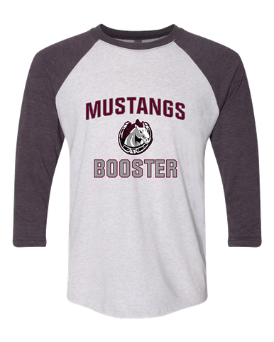 South Effingham Mustangs Booster Men's Baseball T-Shirt